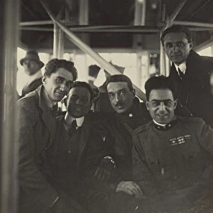 Five men Fedele Azari Italian 1895 1930 Milan