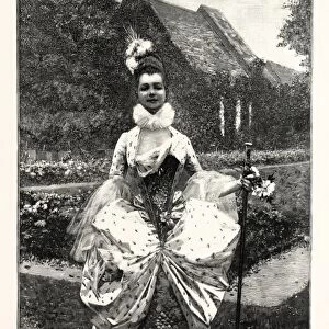 Petite Marquise, Au Xviie. Siecle, Costume Watteau