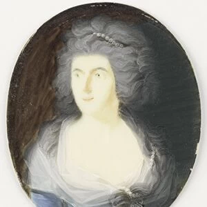 Portrait of a lady, Anonymous, 1780 - 1799, Portrait miniature