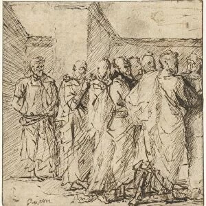Study consecration Apostles Nicolas Poussin 1642