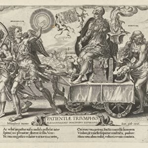 Triumph of patience (Patientia), Dirck Volckertsz Coornhert, Joannes Galle, 1559