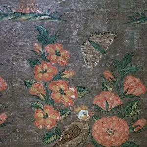 17th century Iranian textile fragment, 17th century