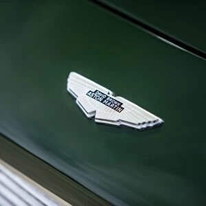 Badge of a 1961 Aston Martin DB4 GT previously owned by Donald Campbell. Creator: Unknown