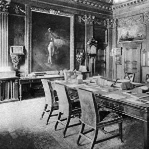 The Board Room of the Admiralty, London, 1926-1927. Artist: Lemere