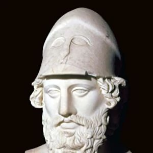 Bust of the Athenian statesman Pericles, 5th century BC