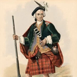Cameron, from The Clans of the Scottish Highlands, pub. 1845 (colour lithograph)