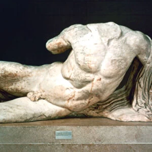 Cephisus or Illisus from the west pediment of the Parthenon, 447-432 BC