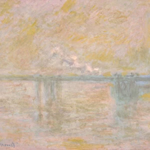 Charing-Cross Bridge in London, c. 1902. Artist: Monet, Claude (1840-1926)