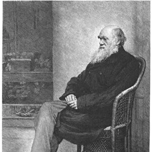 Charles Darwin, English naturalist, 1883