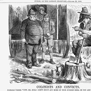 Colonists and Convicts 1864. Artist: John Tenniel