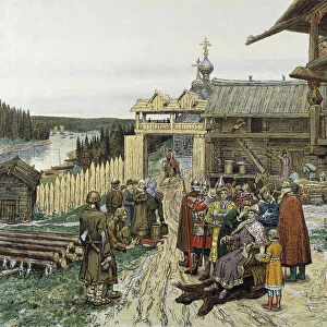 Court of a Feudal Russian Prince, 1908
