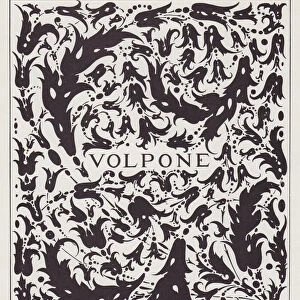 Cover Design to Volpone by Ben Jonson, 1898. Creator: Aubrey Beardsley