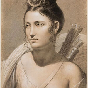 Diana, Second Half of the 18th cen Artist: Ducq, Joseph-Francois (1762-1829)