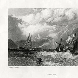 Dover, Kent, 1860. Artist: E Finden