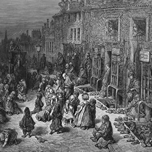 Dudley Street, Seven Dials, London, 1872