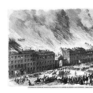 Fire in Saint Petersburg, May 1862, 1862