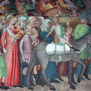 Fresco in San Gimignano, 14th century. Artist: Bartolo di Fredi