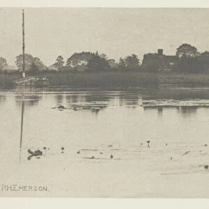 The Fringe of the Mere, c. 1883 / 87, printed 1888. Creator: Peter Henry Emerson