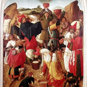 Gathering of the Manna, c1460-1475. Artist: Master of the Gathering of the Manna