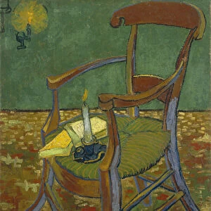Gauguins chair, 1888. Artist: Gogh, Vincent, van (1853-1890)