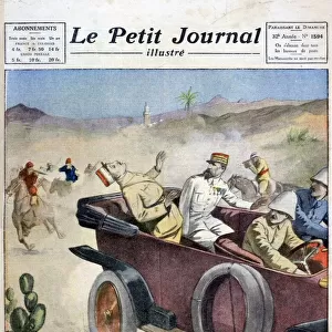 General Gouraud escapes an assassination attempt on route from Damascas to Kunaitra, 1921