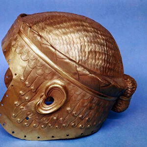 Gold helmet from Mesopotamia, 2500 BC