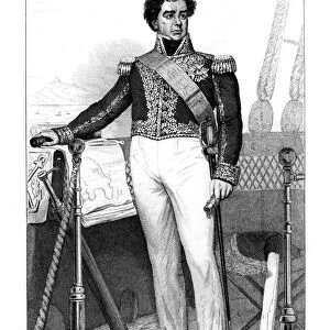 Guy-Victor Duperre (1775-1846), French admiral, 1839. Artist: Julien Leopold Boilly