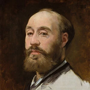 Head of Jean-Baptiste Faure (1830-1914), 1882-83. Creator: Edouard Manet