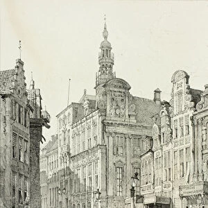Hotel de Ville, Utrecht, 1833. Creator: Samuel Prout