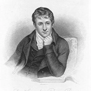 Humphry Davy, English chemist in 1803, (c1870)