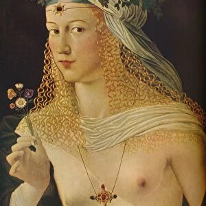Idealized Portrait of a Courtesan as Flora, c1520. Artist: Bartolommeo Veneto