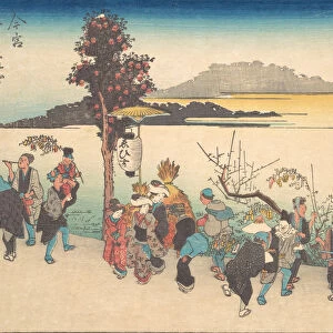 Imamiya Toka Ebisu, ca. 1828. ca. 1828. Creator: Ando Hiroshige