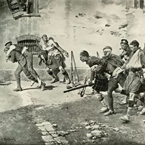 An Incident in the Retreat from Mons, (1919). Creator: Unknown