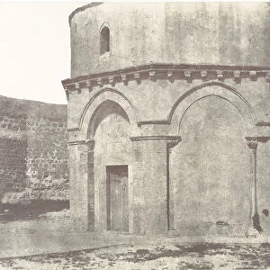 Jerusalem, Chapelle de l Ascension, 1854. Creator: Auguste Salzmann
