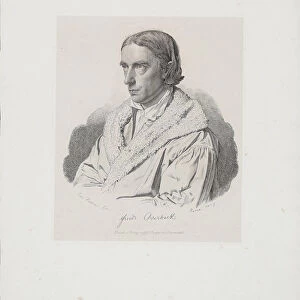 Johann Friedrich Overbeck (1789-1869), 1837. Artist: Kuchler, Carl (1807-1843)