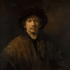 Large Self-Portrait, 1652. Artist: Rembrandt van Rhijn (1606-1669)