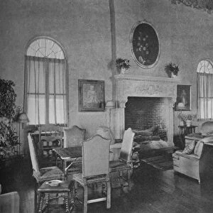 Living room, Gulf Stream Golf Club, Palm Beach, Florida, 1925
