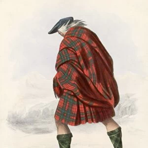 Mac Aulay, from The Clans of the Scottish Highlands, pub. 1845 (colour lithograph)