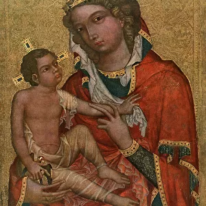 Madonna of Veveri, c1350 (1955). Artist: Master of the Vyssi Brod Altar