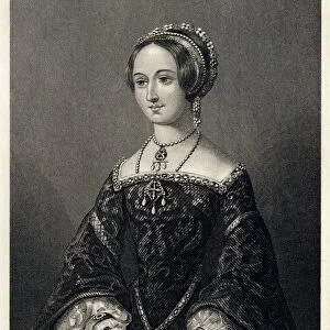 Marguerite de Navarre, Queen Consort of Henry II of Navarre, (1864). Artist: John James Hinchcliff
