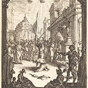 The Martyrdom of Saint James Major, c. 1634 / 1635. Creator: Jacques Callot