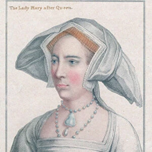 Mary Tudor (1516-1558). Artist: Henri Meyer