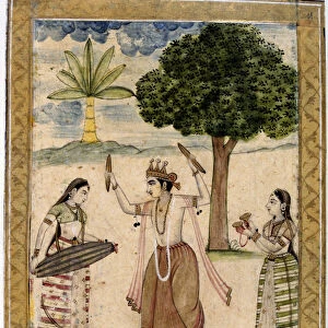 Megha Raga (rainy season), 19th century