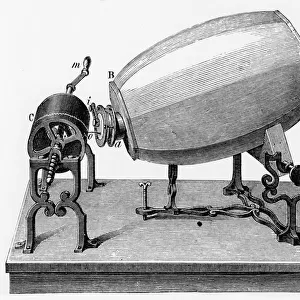 Mid-19th century Phonautograph, c. 1906