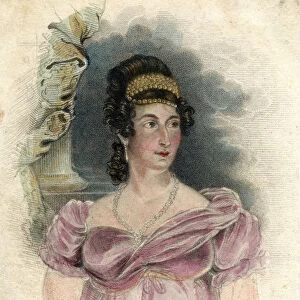 Miss M A Wilson, c1820-1850Artist: Rose Emma Drummond