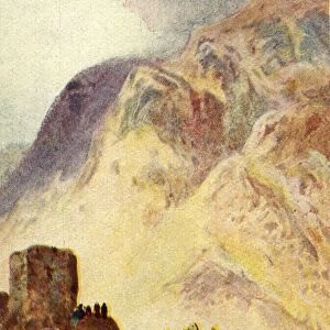 Mount Ebal and Mount Gerizim - John iv. 20, c1924. Creators: James Clark, Henry A Harper