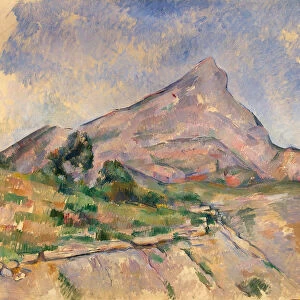 Mount Sainte-Victoire, 1897-1898. Artist: Cezanne, Paul (1839-1906)