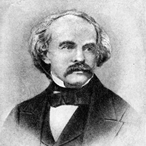 Nathaniel Hawthorne, Author of Tanglewood Tales, 1923. Artist: Rischgitz Collection