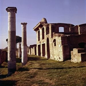Ostia Antica, Port of Rome, Italy, c2nd-3rd century, (c20th century). Artist: CM Dixon