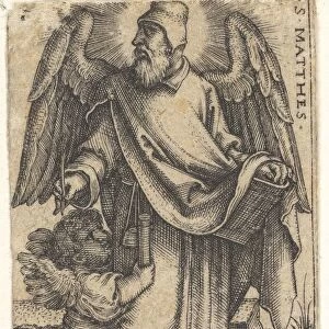 Plate 1: Saint Matthew with his head turned in profile to the left